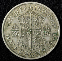 Great Britain George VI Copper-Nickel 1948 1/2 Half Crown KM# 866 (28 201)