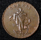 SWEDEN Ulrica Eleanor 1719 S.M. 1 Daler HOPPET Hope aUNC Nice KM# 369 (30 029)