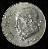 Mexico ESTADOS UNIDOS MEXICANOS 1971 Peso José Morelos KM# 460 (27 996)