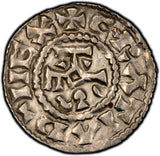 FRANCE, RAOUL (923-936) Silver Denier Chartres PCGS AU55 TOP GRADED Roberts-1783