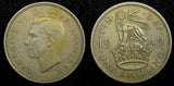 Great Britain George VI Copper-Nickel 1949 1 Shilling KM# 876  (24 207)
