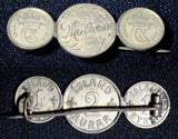 ICELAND "Mother" Brooch on Iceland Coins 1940's  WWII Issue   (29 007)