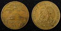 MEXICO  Bronze 1967 Mo 20 Centavos KM# 440 (27 536)