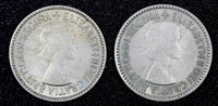 Great Britain Elizabeth II 1953 6 Pence KM# 889 RANDOM PICK (1 Coin) (24 895)