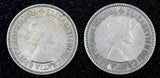 Great Britain Elizabeth II 1953 6 Pence KM# 889 RANDOM PICK (1 Coin) (24 895)