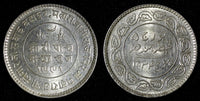India-Princely States KUTCH Silver 1934 VS1991 5 Kori UNC Y# 53a (28 070)