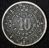 Mexico ESTADOS UNIDOS MEXICANOS 1942 M 10 Centavos KM# 432 (27 487)