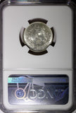 JAPAN Meiji Silver Y26 (1893)  20 Sen Dragon NGC MS62 Y# 24 (004)