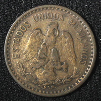 Mexico ESTADOS UNIDOS MEXICANOS Bronze 1906 1 Centavo narrow date KM# 415 (441)