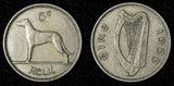 Ireland Republic Copper-Nickel 1955 6 Pence Mintage-600,00 KM# 13a  (28 970)