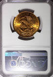 MEXICO Bronze 1960 Mo 20 Centavos NGC MS66 RD NICE FULL RED BU KM# 440 (006)