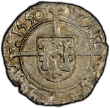 Germany BESANCON Charles V Silver 1550 1/2 Carolus PCGS MS62 TOP GRADED MB# 23