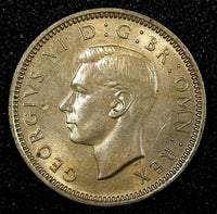 Great Britain George VI Copper-Nickel 1951 6 Pence aUNC  KM# 875 (24 873)