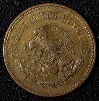 Mexico ESTADOS UNIDOS MEXICANOS Bronze 1944 20 Centavos  KM# 439 (27 582)