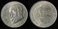 Mexico ESTADOS UNIDOS MEXICANOS 1971 Peso José Morelos KM# 460 (27 996)