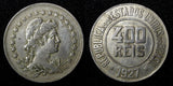 BRAZIL Copper-Nickel 1927 400 Reis Liberty 30.2mm KM# 520 (27 793)