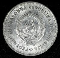 Yugoslavia Aluminum 1953 2 Dinara 1 Year Type 	22.2 mm KM# 31 (24 544)