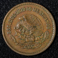 Mexico ESTADOS UNIDOS MEXICANOS Bronze 1945 5 Centavos WWII ISSUE KM# 424 (935)