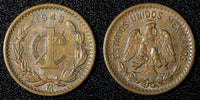 MEXICO Bronze 1943 Mo 1 Centavo Better Date WWII Issue KM# 415 (27 858)