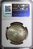 JAPAN Silver S39 1964 1000 Yen Olympics, Tokyo NGC MS66 Rainbow Toned Y# 80 (17)