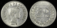 Colombia 1972 20 Centavos Santander KM# 246.1 (26 991)