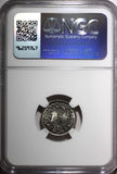 SWITZERLAND Nickel 1937 5 Rappen NGC MS66 GEM BU  Toned KM# 26b (035)
