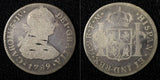 Mexico SPANISH COLONY  Charles III Silver 1789 Mo FM 2 Reales KM# 88.2a (28 402)