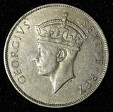 East Africa George VI Copper-Nickel 1949 1 Shilling 27.8mm KM# 31 (28 687)