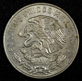 Mexico ESTADOS UNIDOS MEXICANOS 1964 50 Centavos King Cuauhtemoc KM# 451 (055)