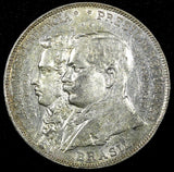 BRAZIL Silver 1922 2000 Reis Independence Centennial 1 YEAR TYPE KM# 523 (144)