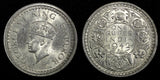 India-British George VI Silver 1942 (B) Rupee Mint Luster KM# 556  (27 314)