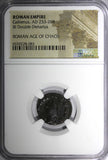ROMAN.Gallienus AD 253-268  BI Double-Denarius / Rev. Uberitas  NGC (100)