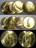 SLOVENIA 2000 5 Tolarjev Alpine Ibex UNC-BU KM#6 RANDOM PICK (1 Coin)