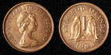 Falkland Islands Elizabeth II 1998 1 Penny Penguins BU KM# 2a RANDOM PICK (1 C)