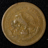 Mexico ESTADOS UNIDOS MEXICANOS Bronze 1943 20 Centavos 1st Year  KM# 439 (579)
