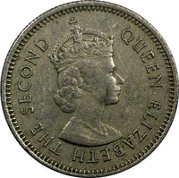 British Honduras Elizabeth II  1959 10 Cents Mint-100.000 XF KM# 32 (24 982)