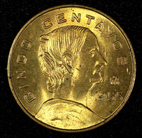 Mexico ESTADOS UNIDOS MEXICANOS 1955 5 Centavos Better Date BU KM# 426 (27 389)
