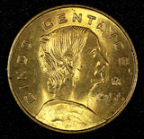 Mexico ESTADOS UNIDOS MEXICANOS 1955 5 Centavos Better Date BU KM# 426 (27 389)