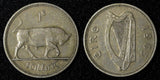 Ireland Republic Copper-Nickel 1963 Shilling Bull KM# 14a (28 022)