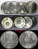 MOLDOVA 2018 2 Lei 23.7 mm KM# 154 GEM BU  RANDOM PICK (1 Coin)