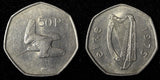Ireland Republic Copper-Nickel 1975 50 Pence 30 mm  KM# 24 (28 964)