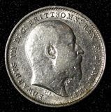 Great Britain Edward VII Silver 1907 3 Pence KM# 797.2 (28 105)