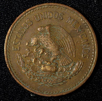 Mexico ESTADOS UNIDOS MEXICANOS Bronze 1944 20 Centavos  KM# 439 (27 583)