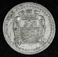 FRANCE Emergency coinage NOTGELD 1919 5 Centimes Ville de GEX-Ain El Mon# 10.1