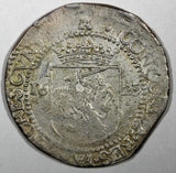 Netherlands ZEELAND Silver 1629 1/2 Daalder XF  SCARCE KM# 25 (25 205)