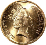 Gibraltar Elizabeth II Bronze 1988 2 Pence BU KM# 21 RANDOM PICK (1 Coin) (728)