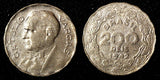 BRAZIL Copper-Nickel 1942 200 Reis Getúlio Dornelles Vargas KM# 545 (27 773)