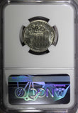 Monaco Rainier III 1968 1 Franc Paris Mint NGC MS65 TOP GRADED KM# 140 (48)