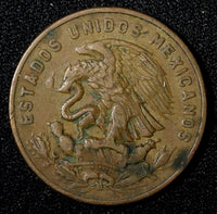 MEXICO  Bronze 1955 Mo 20 Centavos 1st Year Type  KM# 440 (27 533)