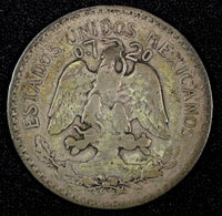 Mexico ESTADOS UNIDOS MEXICANOS Silver 1920 50 Centavos KM# 447 (27 241)